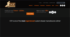 Desktop Screenshot of ccfdrawers.com